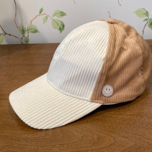 Steve Madden Accessories - Steve Madden Patched Corduroy Baseball Hat